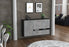 Sideboard Lancaster, Beton Seite (136x79x35cm) - Stil.Zeit Möbel GmbH