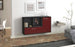 Sideboard Palmdale, Bordeaux Seite (136x79x35cm) - Stil.Zeit Möbel GmbH