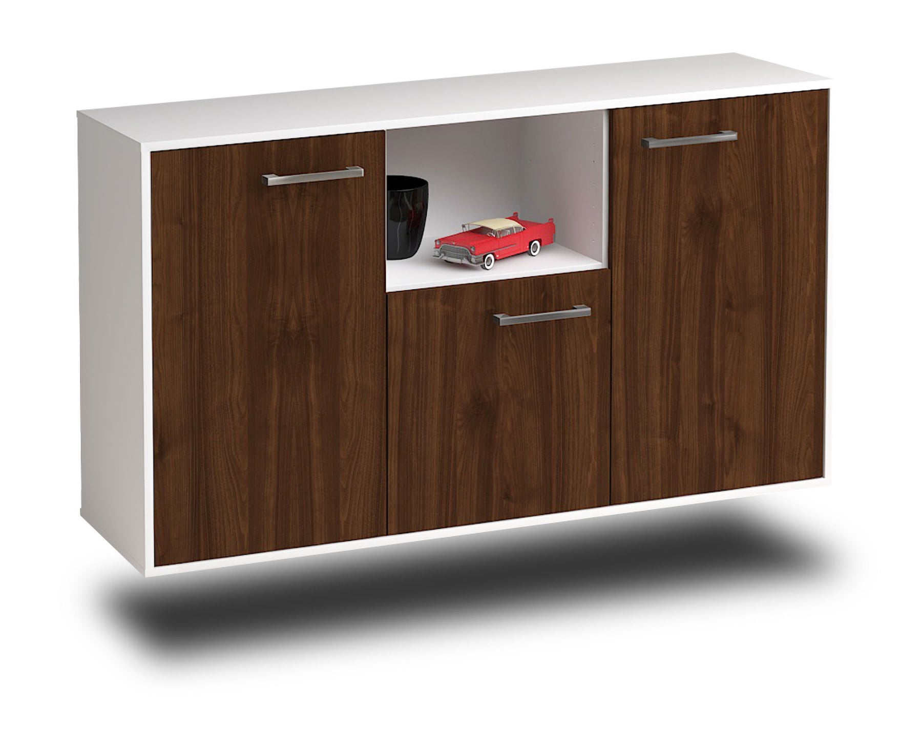 Sideboard Overland Park, Walnuss Studio (136x79x35cm) - Dekati GmbH