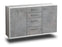 Sideboard Corona, Beton Studio (136x79x35cm) - Dekati GmbH