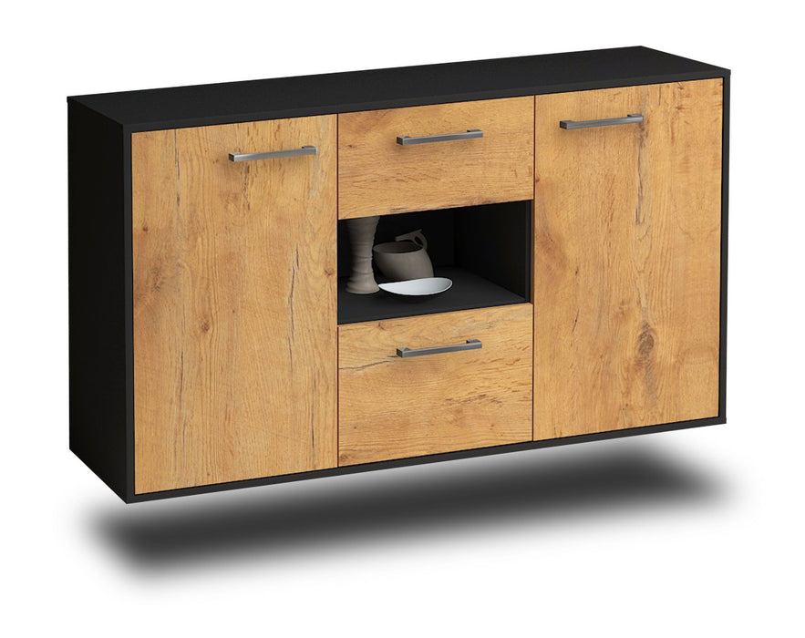 Sideboard Tallahassee, Eiche Studio (136x79x35cm) - Stil.Zeit Möbel GmbH