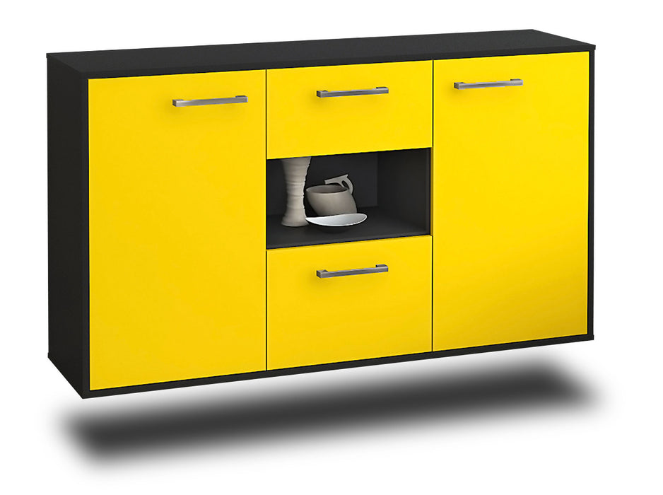 Sideboard Tallahassee, Gelb Studio (136x79x35cm) - Stil.Zeit Möbel GmbH