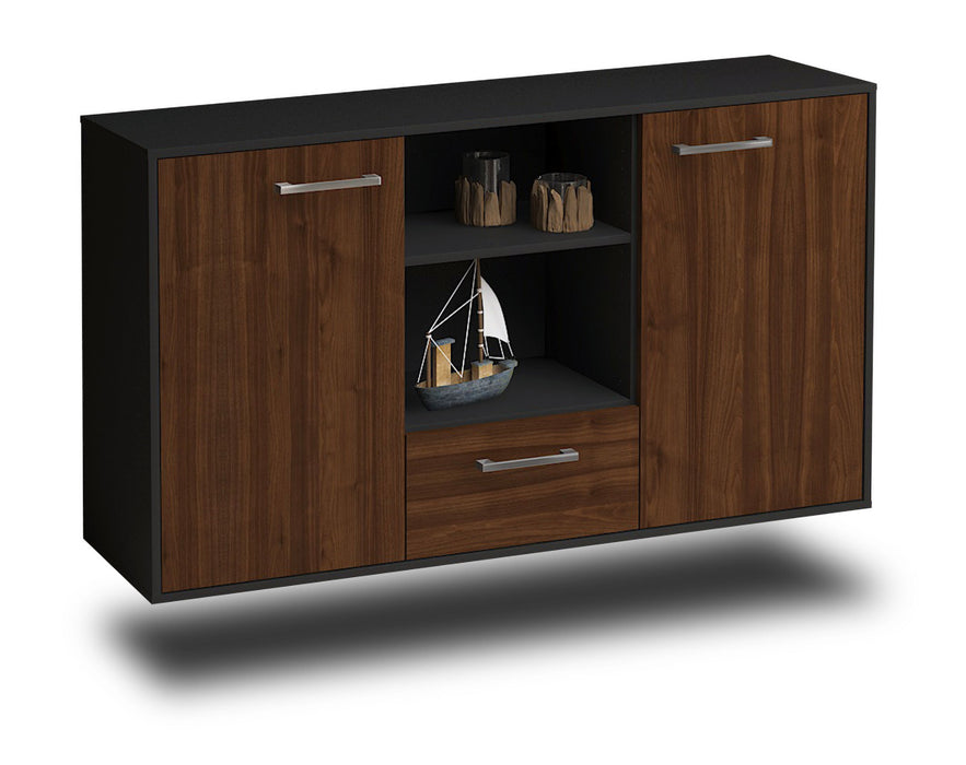 Sideboard Oceanside, Walnuss Studio (136x79x35cm) - Stil.Zeit Möbel GmbH