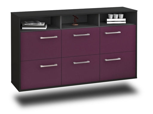 Sideboard Cape Coral, Lila Studio (136x79x35cm) - Stil.Zeit Möbel GmbH