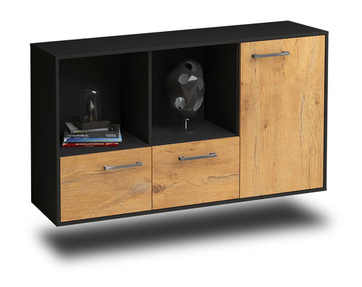 Sideboard Springfield, Eiche Studio (136x79x35cm) - Stil.Zeit Möbel GmbH