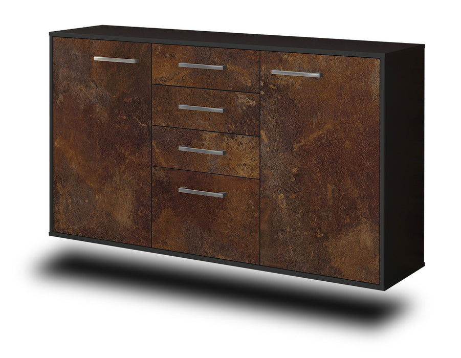 Sideboard Sioux Falls, Rost Studio (136x79x35cm) - Stil.Zeit Möbel GmbH