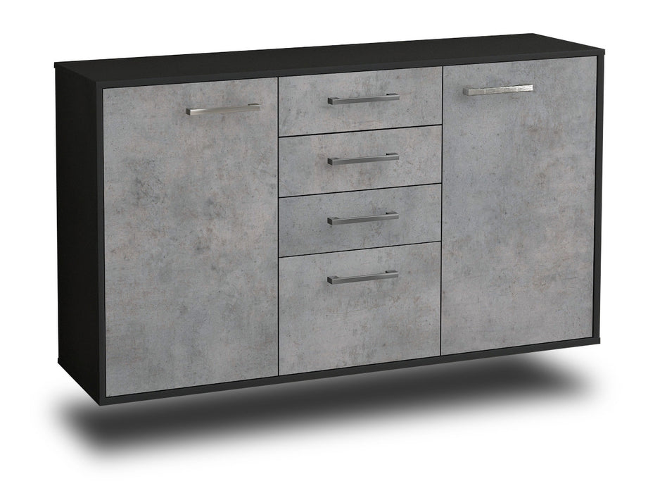 Sideboard Sioux Falls, Beton Studio (136x79x35cm) - Stil.Zeit Möbel GmbH