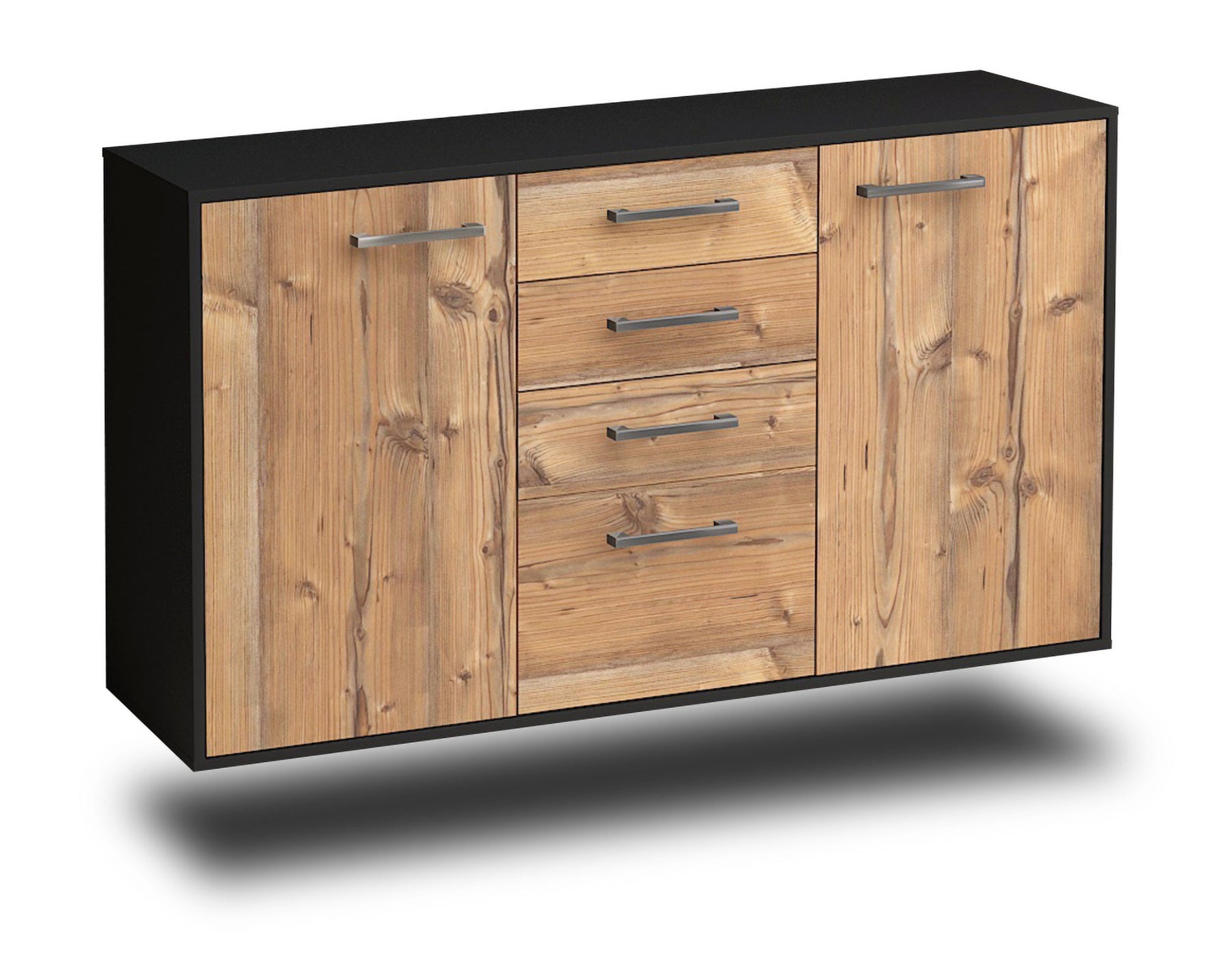 Sideboard Sioux Falls, Pinie Studio (136x79x35cm) - Stil.Zeit Möbel GmbH