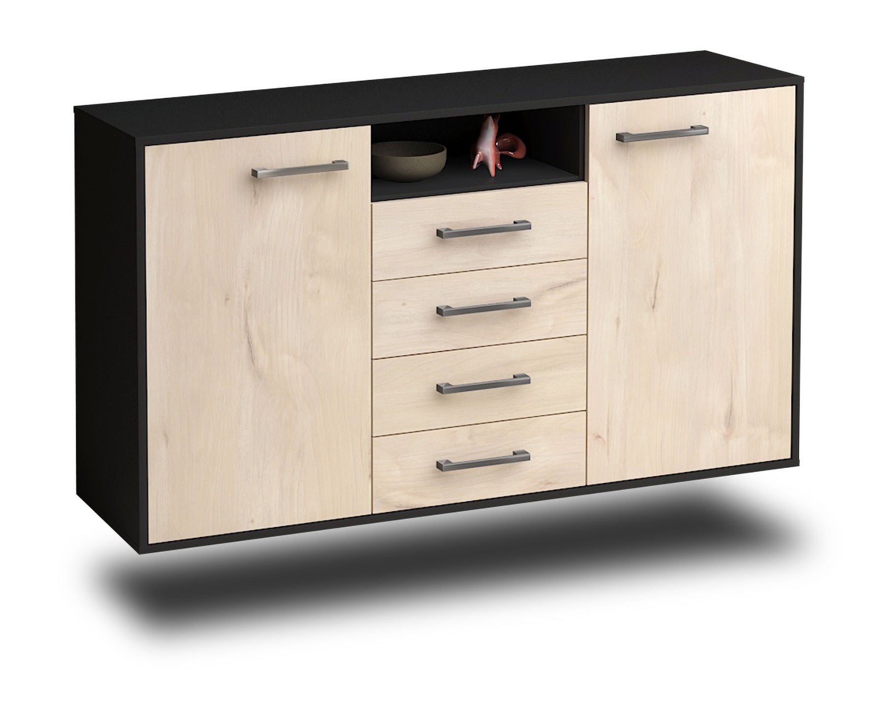 Sideboard Eugene, Zeder Studio (136x79x35cm) - Stil.Zeit Möbel GmbH