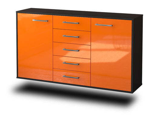 Sideboard Pembroke Pines, Orange Studio (136x79x35cm) - Stil.Zeit Möbel GmbH