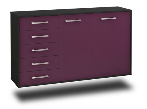 Sideboard Peoria, Lila Studio (136x79x35cm) - Stil.Zeit Möbel GmbH