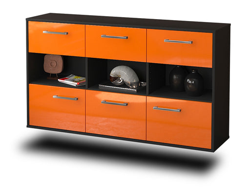 Sideboard Paterson, Orange Studio (136x79x35cm) - Stil.Zeit Möbel GmbH