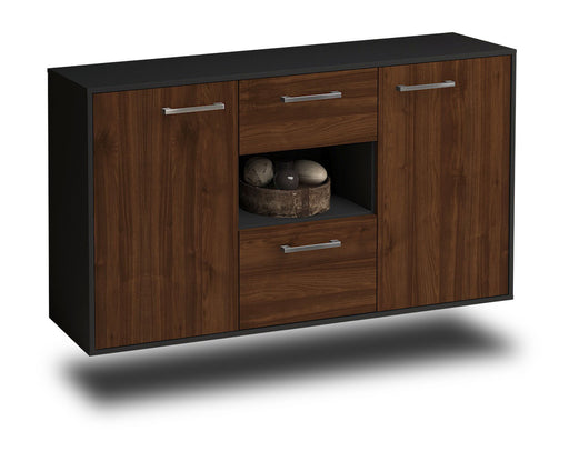 Sideboard Pasadena, Walnuss Studio (136x79x35cm) - Stil.Zeit Möbel GmbH