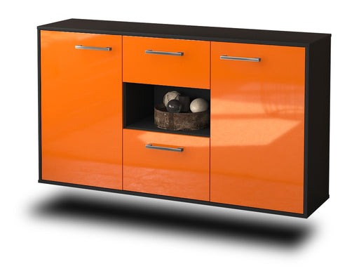 Sideboard Pasadena, Orange Studio (136x79x35cm) - Stil.Zeit Möbel GmbH