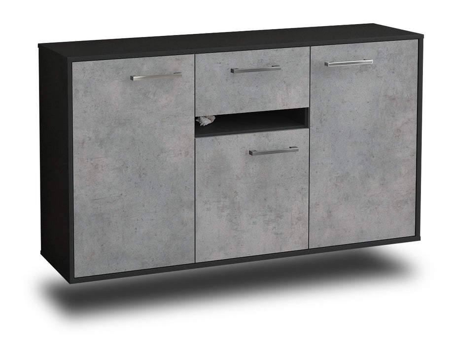 Sideboard Hampton, Beton Studio (136x79x35cm) - Stil.Zeit Möbel GmbH