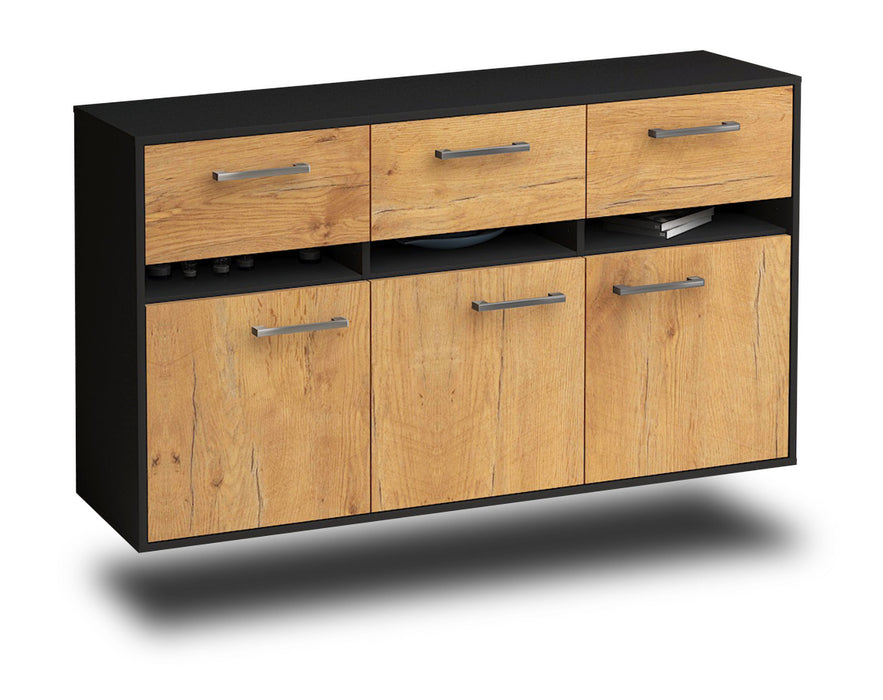 Sideboard Joliet, Eiche Studio (136x79x35cm) - Stil.Zeit Möbel GmbH