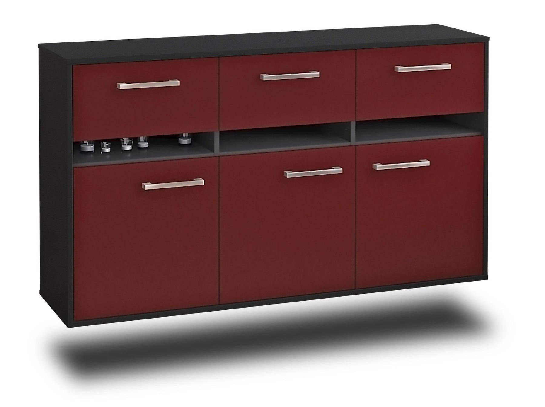 Sideboard Joliet, Bordeaux Studio (136x79x35cm) - Stil.Zeit Möbel GmbH