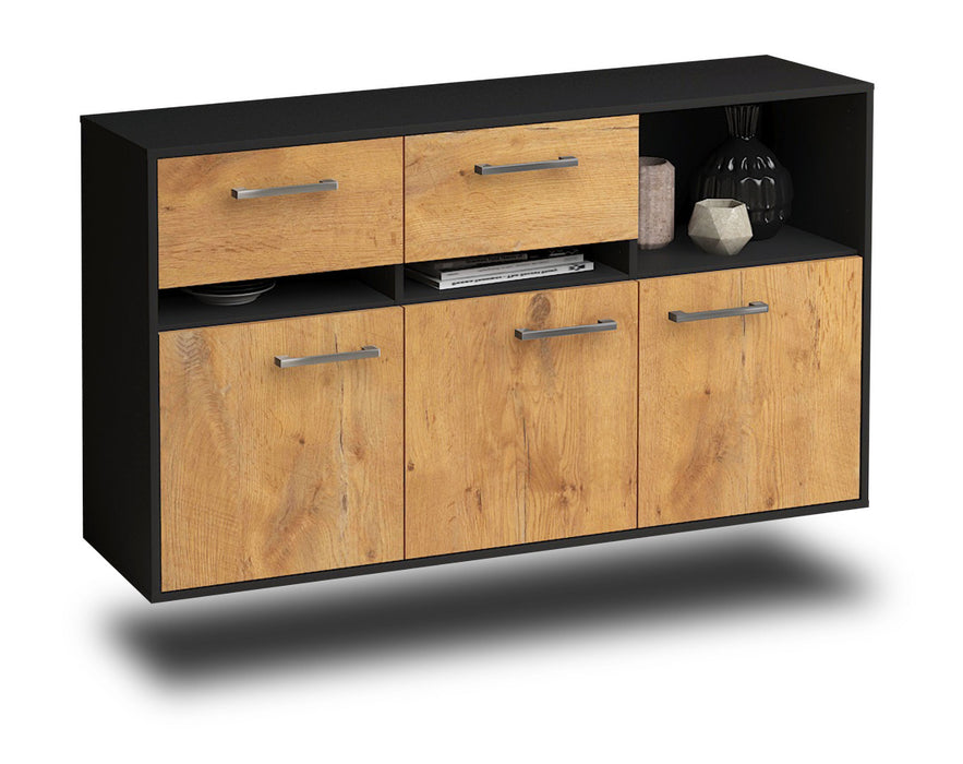 Sideboard Enterprise, Eiche Studio (136x79x35cm) - Stil.Zeit Möbel GmbH