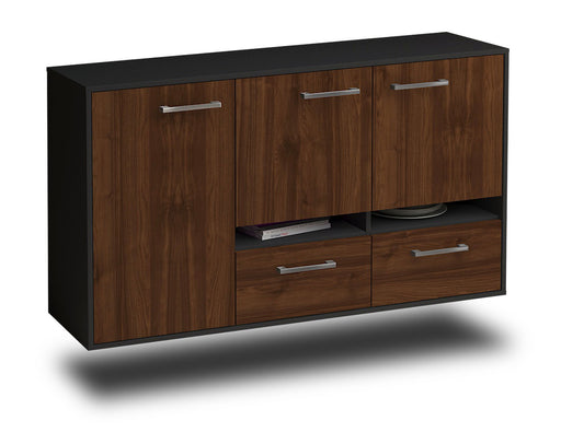 Sideboard Lancaster, Walnuss Studio (136x79x35cm) - Stil.Zeit Möbel GmbH