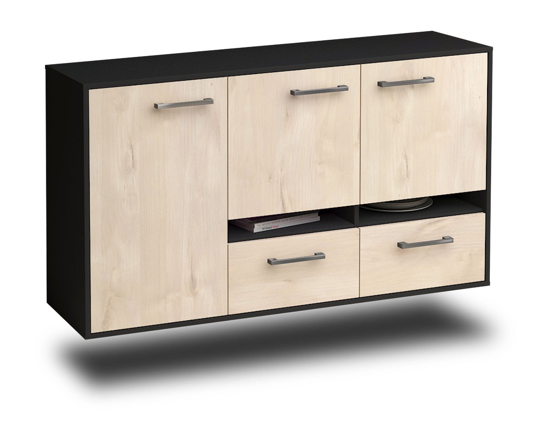 Sideboard Lancaster, Zeder Studio (136x79x35cm) - Stil.Zeit Möbel GmbH