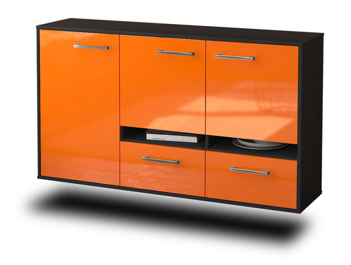 Sideboard Lancaster, Orange Studio (136x79x35cm) - Stil.Zeit Möbel GmbH