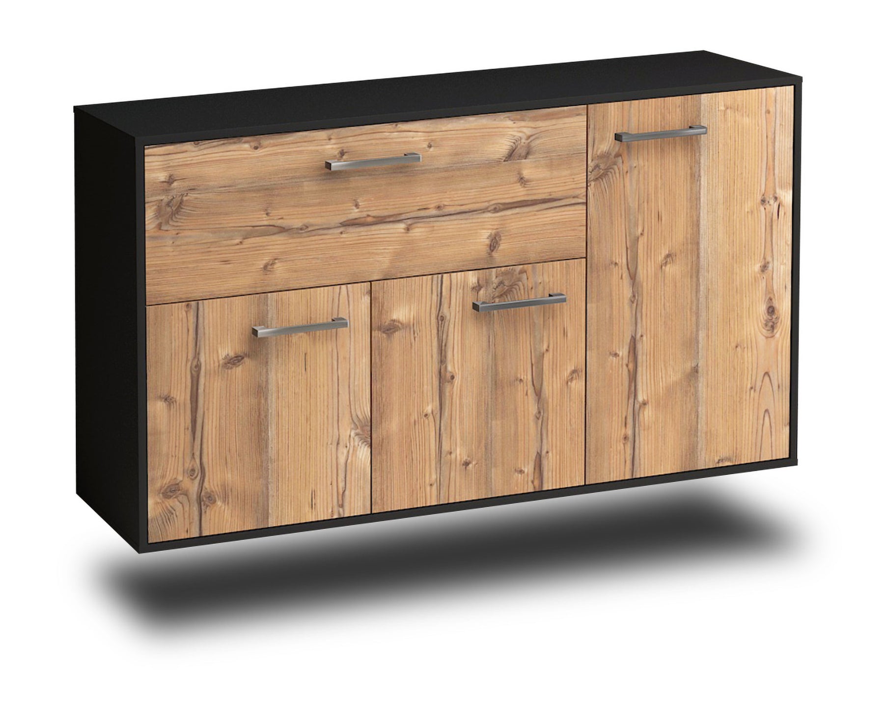 Sideboard Naperville, Pinie Studio (136x79x35cm) - Stil.Zeit Möbel GmbH