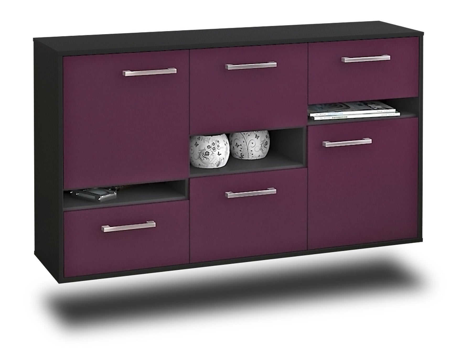 Sideboard Hayward, Lila Studio (136x79x35cm) - Stil.Zeit Möbel GmbH