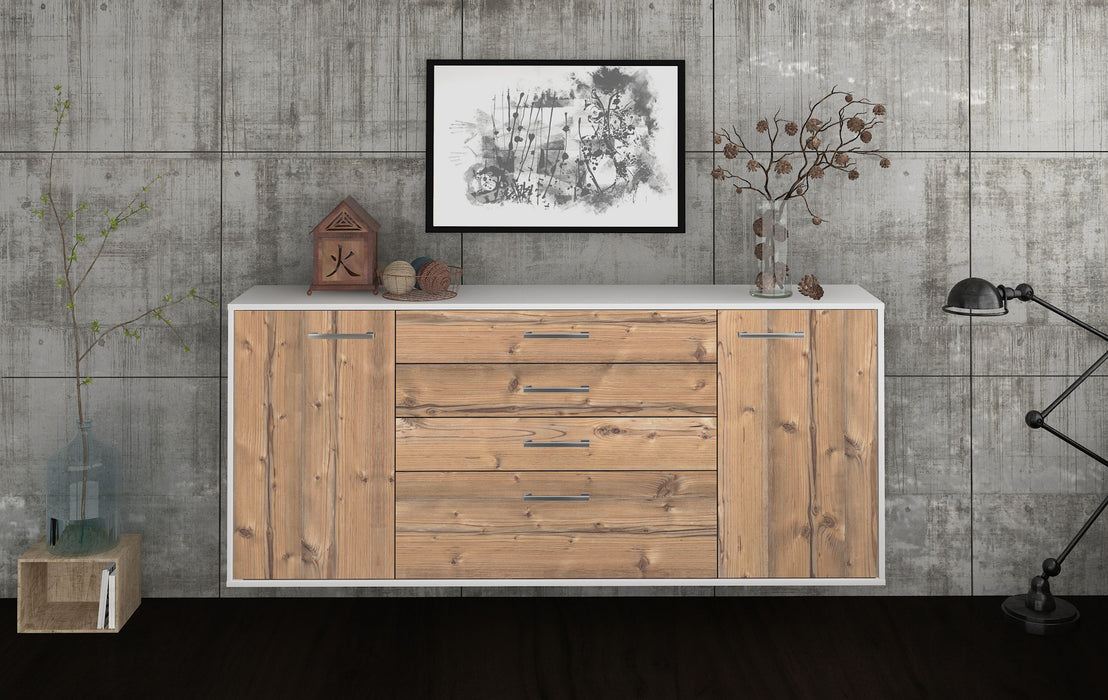 Sideboard Alexandria, Pinie Front (180x79x35cm) - Dekati GmbH