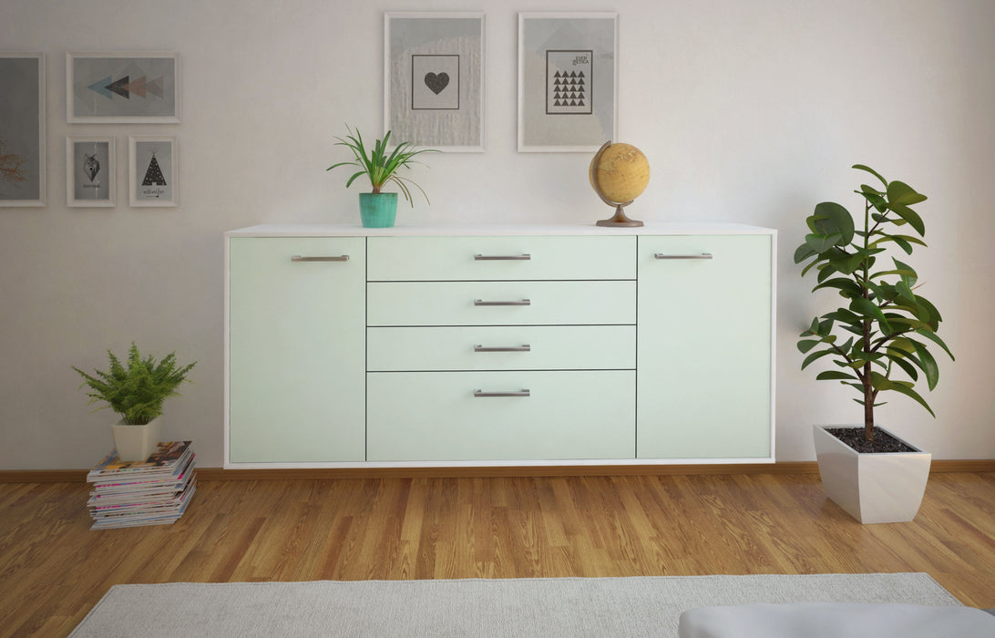 Sideboard Alexandria, Mint Front (180x79x35cm) - Dekati GmbH