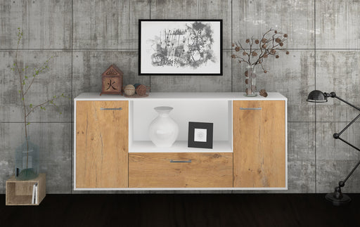 Sideboard Fort Collins, Eiche Front (180x79x35cm) - Dekati GmbH