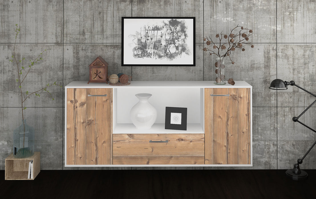 Sideboard Fort Collins, Pinie Front (180x79x35cm) - Dekati GmbH