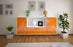 Sideboard Fort Collins, Orange Front (180x79x35cm) - Dekati GmbH