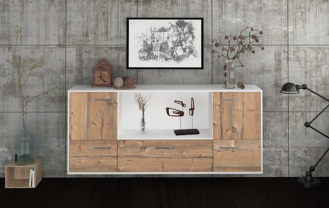 Sideboard Sunnyvale, Pinie Front (180x79x35cm) - Dekati GmbH