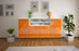 Sideboard Cedar Rapids, Orange Front (180x79x35cm) - Dekati GmbH