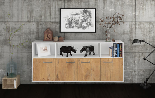 Sideboard Columbia, Eiche Front (180x79x35cm) - Dekati GmbH