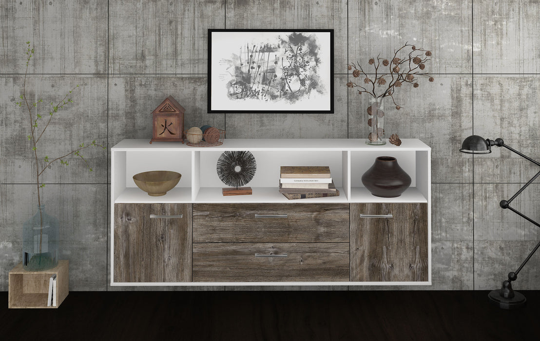 Sideboard Hartford, Treibholz Front (180x79x35cm) - Dekati GmbH