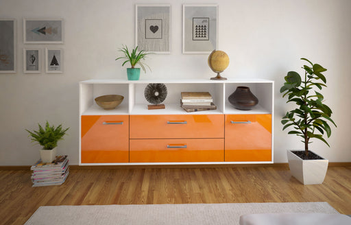 Sideboard Hartford, Orange Front (180x79x35cm) - Dekati GmbH