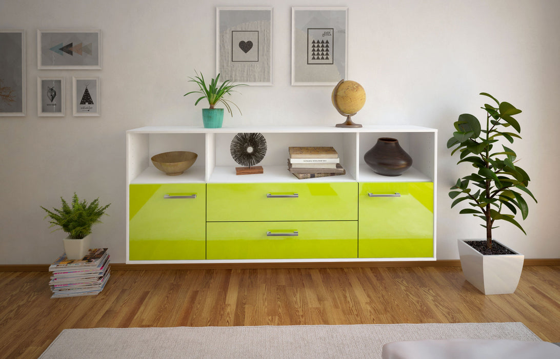 Sideboard Hartford, Gruen Front (180x79x35cm) - Dekati GmbH