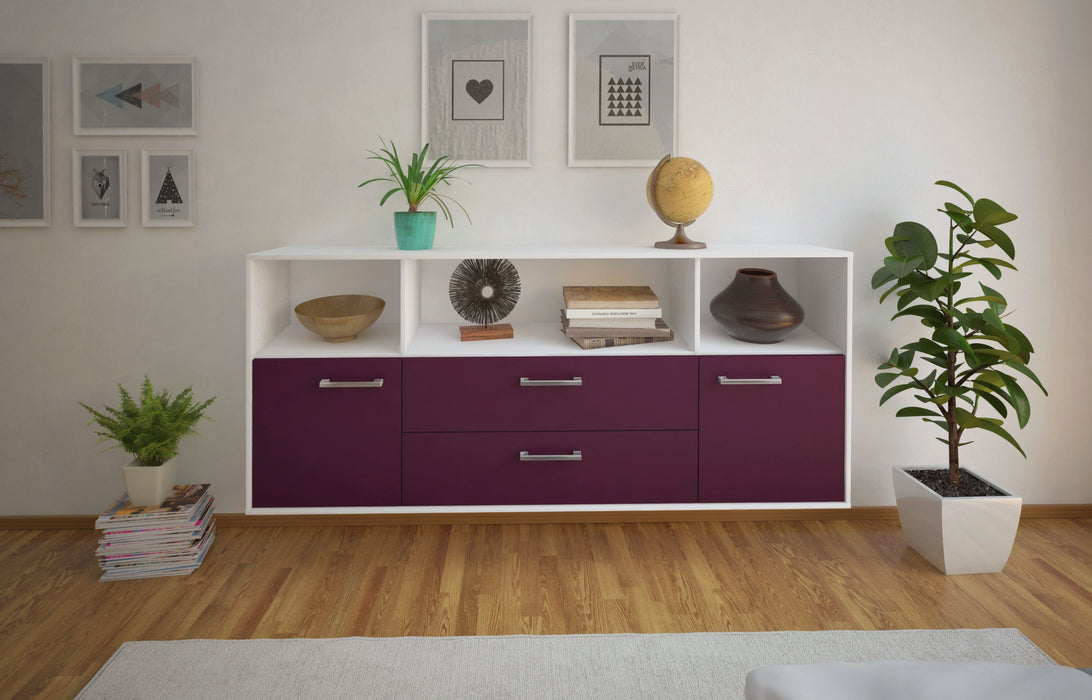 Sideboard Hartford, Lila Front (180x79x35cm) - Dekati GmbH