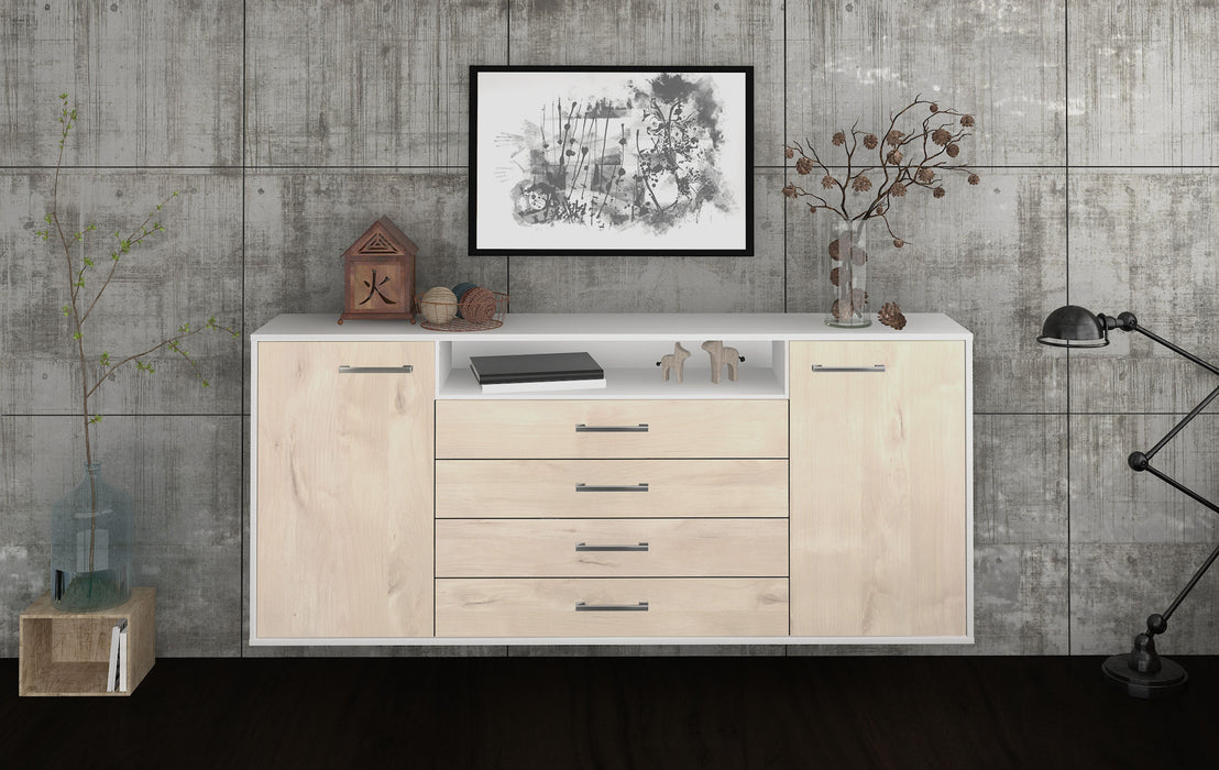 Sideboard New Haven, Zeder Front (180x79x35cm) - Dekati GmbH