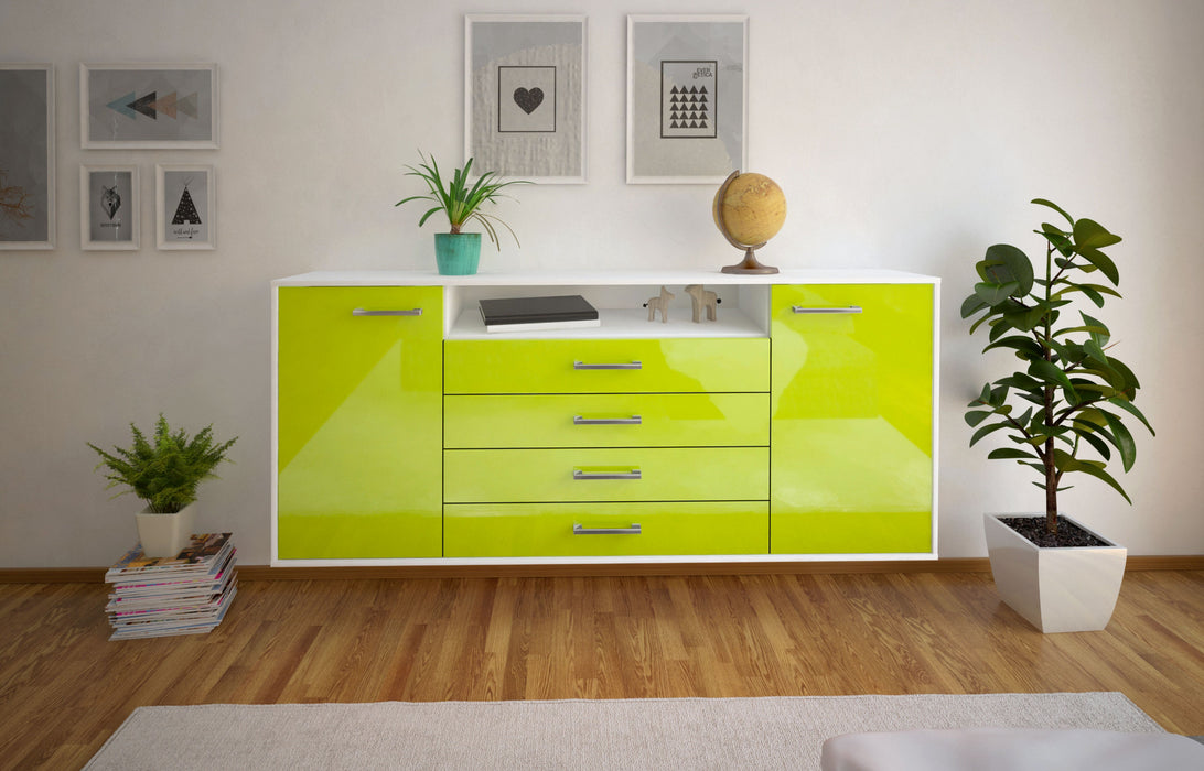 Sideboard New Haven, Gruen Front (180x79x35cm) - Dekati GmbH