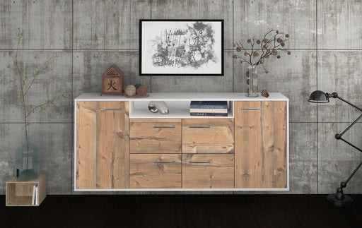 Sideboard Carrollton, Pinie Front (180x79x35cm) - Dekati GmbH