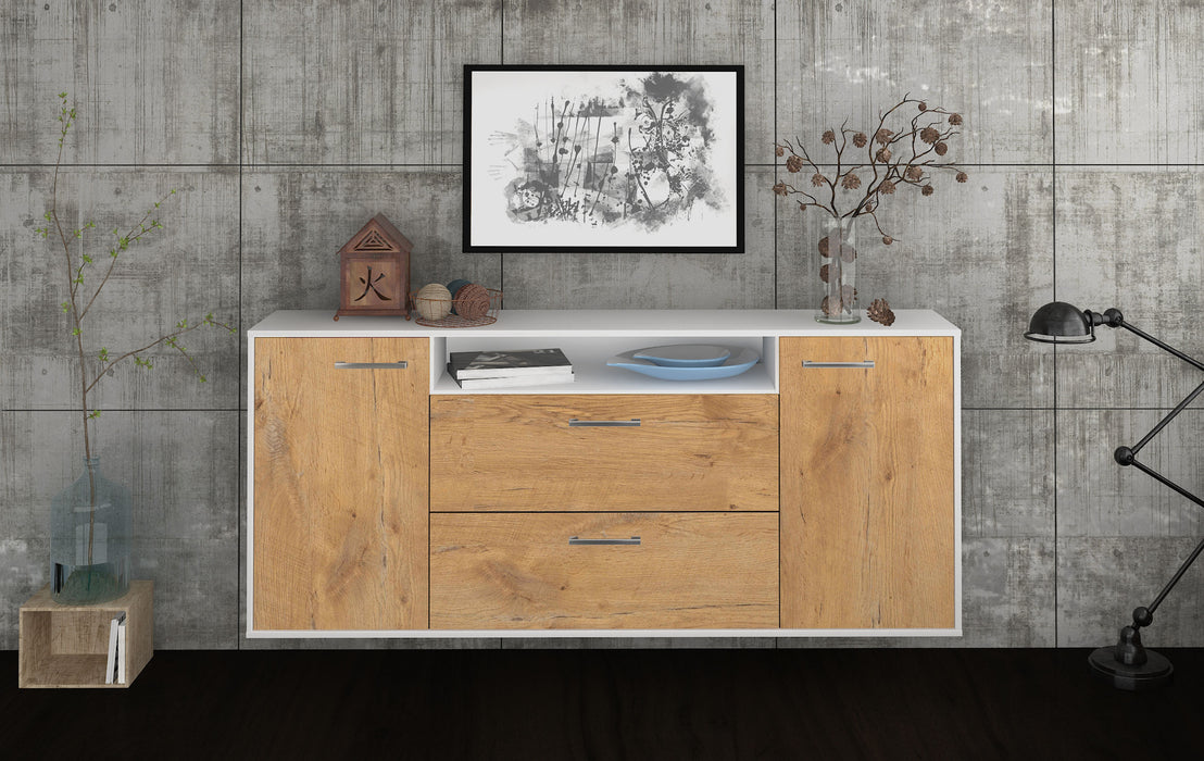 Sideboard Thousand Oaks, Eiche Front (180x79x35cm) - Dekati GmbH