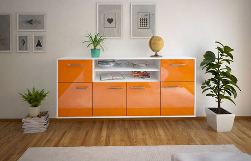 Sideboard Topeka, Orange Front (180x79x35cm) - Dekati GmbH