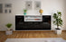 Sideboard Topeka, Schwarz Front (180x79x35cm) - Dekati GmbH