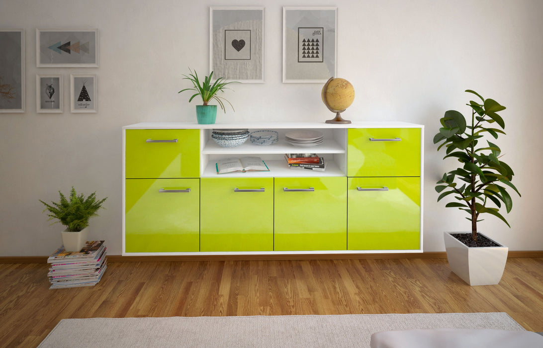 Sideboard Topeka, Gruen Front (180x79x35cm) - Dekati GmbH