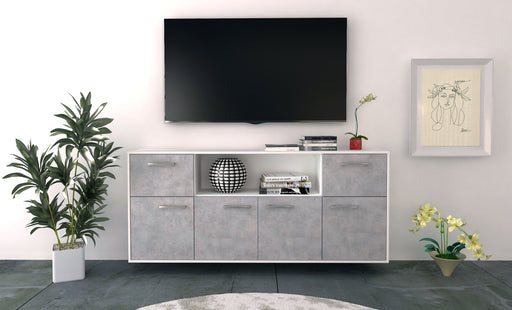 Sideboard West Valley City, Beton Front (180x79x35cm) - Dekati GmbH