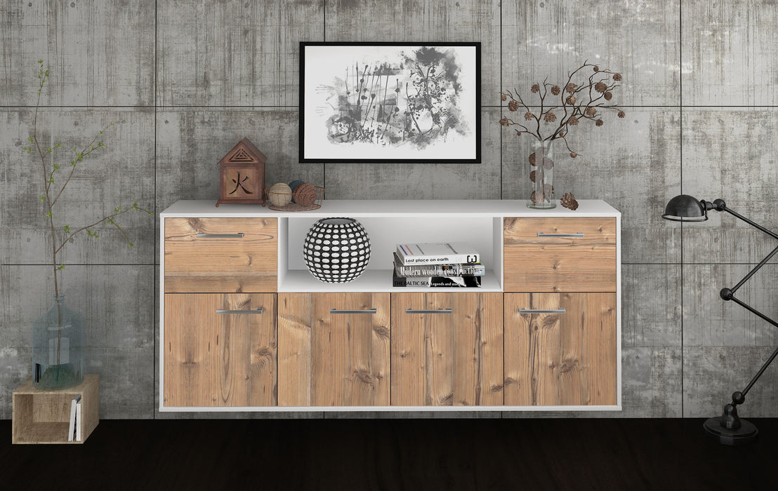 Sideboard West Valley City, Pinie Front (180x79x35cm) - Dekati GmbH