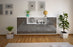 Sideboard West Valley City, Grau Front (180x79x35cm) - Dekati GmbH