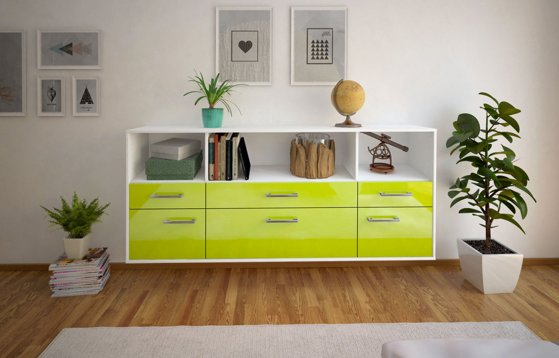 Sideboard Cary, Gruen Front (180x79x35cm) - Dekati GmbH